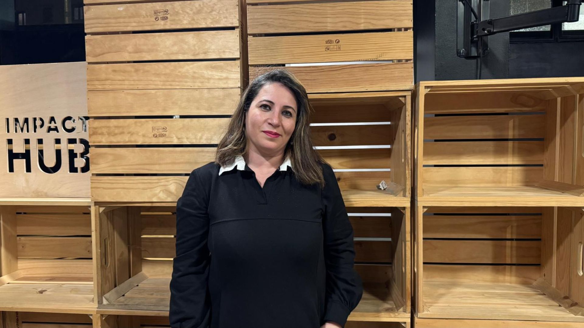 Lina Al Bizreh refugiada siria en Madrid